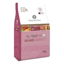 네츄럴코어 전연령 에코플러스3 유기농 70% 6Free 건식사료, 생선, 4kg, 1개