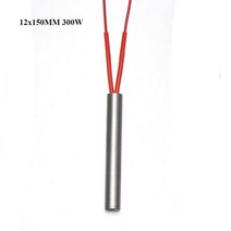 저렴한 10*100/120/150mm 스레드 펠렛 스토브 점화기 핫로드 난방 튜브 점화기 벽난로 그릴 스토브 교체 2, 05 12x150MM 300W
