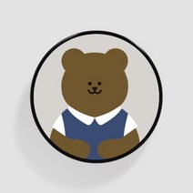 플라톡 도리 증명사진 고급형 블랙, 1개, 색상