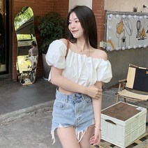 여름남방 여성데님셔츠 여성크롭셔츠반팔 여자남방코디 정장셔츠 교복셔츠 하객룩블라우스 여름옷 여자데일리룩 아방가르드블라우스 모던블라우스