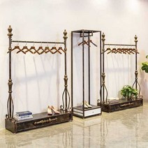인테리어행거 드레스룸 조립식 매장용 스텐행거, (조합 3) 전체 길이 350cm