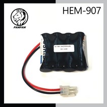 OMRON HEM-907 48H907N 4.8V 2000mAh Ni-MH 호환배터리