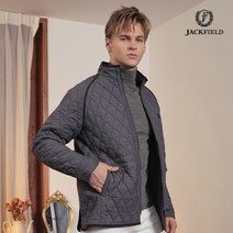 셀레비오 잭필드 멜비드퀼팅점퍼 그레이_JEWMJPP0185