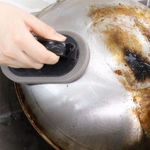 녹제거용 다용도 수세미 그을음 찌든때제거 탄냄비세척