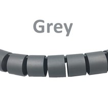 13510 미터 8121622283242mm 라인 플렉시블 나선형 케이블 오거나이저 보관 파이프 코드 보호기 관리 PE 튜브, Grey_42 mm | 10 Meters