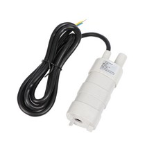 수중펌프 농업용 배수 수중모터 펌프 새로운 dc 12v 잠수정 워터 900lh 5m, 하얀, 협력사