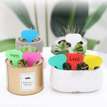 식물이름표 화분 화단 꽃 식물 라벨 네임 이름표 푯말 100P, 상품선택, 1.화분이름소형100개