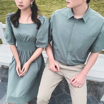 시밀러룩 상견례 옷차림 몰디브 여름 웨딩촬영 하와이 커플룩