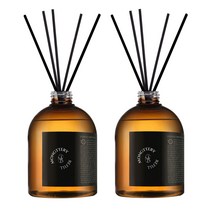 몽때리 실속형 디퓨저 실내 방향제 디퓨져 대용량 리필 300ml 2개, 일랑일랑