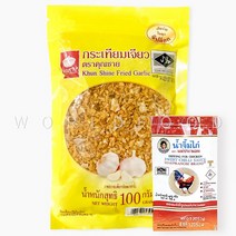 월드푸드 태국 후라이드갈릭 튀긴마늘 후레이크 Fried Garlic thaifood toi phi(스위트칠리소스12g 증정), 100g, 1개(스위트칠리12g 1개증정)