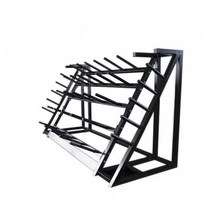 바벨 랙 정리대 거치대 보관함 선반 에어로빅 다기능, 단일 상품(20개 거치 가능)