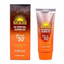 아스파시아 4U 스페셜 수퍼 UV 썬블럭 70ml