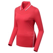 엘르골프 여성 투어 메쉬배색 PK 티셔츠 6F25252