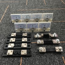 누선전류계 디지털 누선전류기 85c1 아날로그 앰프 패널 미터 전류 전류계 기계식 포인터 게이지 dc 15a 20a 30a 50a 75a 100a 200a w 외부 션트 저항기, 션트가 있는 dc 0-200a