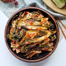 경자네 맛있는 전라도 가정식 국내산 아삭아삭한 별미 수제 얼갈이김치 2kg/3kg, 3kg