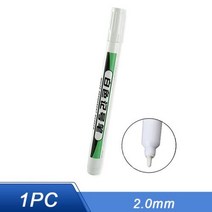 마커 펜 낙서 방수 영구 연필 플라스틱 유리 스톤 금속 세라믹 목공 색칠 도구, 1PC 2.0mm