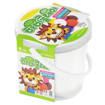 토단교재 NEW 통통 하비 클레이 12색 500g, 하양