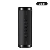 자전거스피커 x3 led 자전거 블루투스 스피커 강력한 야외 휴대용 무선 열 붐 박스, 검은색