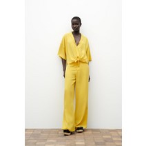 자라 ZARA 플로잉 파자마 스타일 팬츠 124479