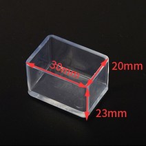 바닥 보양재 보양제 보온재 비닐 보양지4/8/12pcs 보호대 의자 다리 모자 고무 라운드 스퀘어 바닥 테이블, 04 Rectangle 20x30mm_01 4pcs