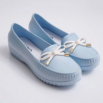 레인부츠 여성 비니 플랫 슈즈 로우 탑 캐주얼 작업 주방 워터