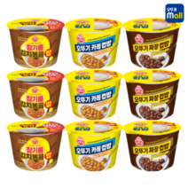 오뚜기컵밥 참기름 김치볶음밥 컵밥 259g 3개 + 오뚜기짜장덮밥 컵밥 320g 3개 + 오뚜기컵밥 오뚜기카레덮밥 컵밥 320g 3개