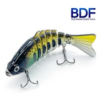 청룡조구 리얼스웜 6관절베이트 15g 24g 빅베이트, 03.번파이어-24g