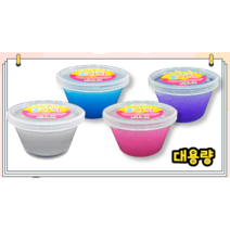 [2022 NEW] 500ml 대용량 안전한 향기나는 슬라임 젤리 액체괴물 세희네 수제 슬라임, 핑크