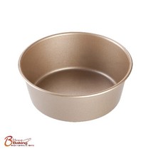 이홈베이킹 금색원형팬미니슬로프11.5x4.2 햄버거빵틀, 1개