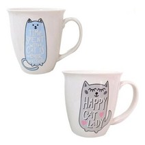 오너클랜 (set)고양이 머그컵(색상랜덤)4개_W7EA247