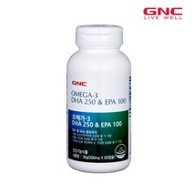지앤씨 오메가-3 DHA250 EPA100 60캡슐