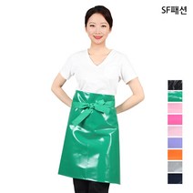 방수 허리 앞치마 양면방수 허리형 앞치마, 그린(sfav88)