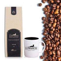 1+1 인도네시아 오가닉 발효원두 루왁커피 홀빈 200g, 1, 홀빈+홀빈, 본상품선택