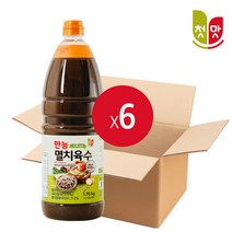 첫맛 만능 멸치육수 1.95kg 6개입, 6개