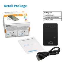유심라우터 lte라우터 포켓파이 휴대용와이파이 이동식 300Mbps 미니 무선 라우터 와이파이 리피터 범위 익, 02 with Retail Box_02 UK plug