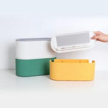 아트박스/아이정 화재예방 붙이는 소화기 멀티탭 정리함, 옐로우