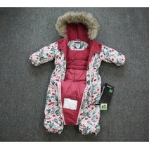 캐나다 아기 아동복 유아 스키복 방풍 우주인복 슈트