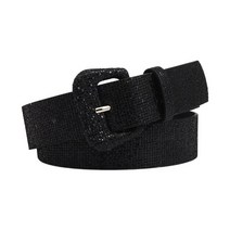 빛나는 허리 벨트 코트 청바지 스팽글 벨트 여성 남성 럭셔리 반짝이 박힌 허리 스트랩 청바지 정장 드레스