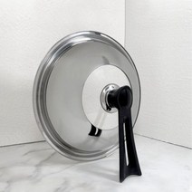 (바바바) 스텐 글라스 돔뚜껑 후라이팬 뚜껑 30cm 888EA, 혜영쿠팡81 블랙, 혜영쿠팡81 본상품선택