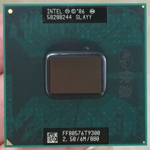 CPU 인텔 코어 2 듀오 t9300 cpu 노트북 프로세서 pga 478 cpu 작동