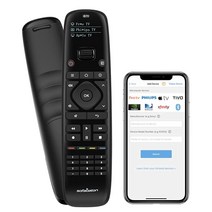 SofaBaton 모바일 앱이 있는 범용 리모컨 FirTVRokuNvidia ShieldVizioMarantzYamaha 스트리밍 플레이어용 매우 쉬운 원클릭 리모컨 (IR 및