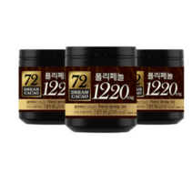 롯데제과 드림 카카오 초콜릿 72%, 3개, 86g