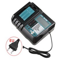 마끼다 전동공구 호환 충전기 BL1860B 18V 6.0Ah 18v BL1850B bl1860 BL1840 가있는 교체 백업 밧데리 충전, EU DC18RF 충전기