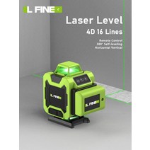 크로스 레벨기 레벨 수평기 리모컨 그린 4D 수평 라인 8 수직 16 레이저 LFINE, 05=12lineSet