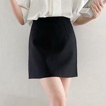 여자 여름 하객룩 H라인 정장 치마 미니 스커트 6362B