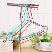 올스 컬러 세탁소 옷걸이 도매가, 보라, 1개