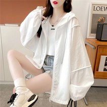 뉴욕멋쟁이 페어리 가오리핏 스트링 후드집업