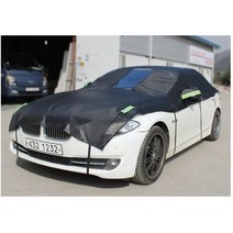 사브 사계절 초간편 바디커버 먼지 성에 방지 카 덮개 뉴 9-3 에어로 벡터 컨버터블 2.0T 2.8T 터보 1.9TID SAAB, 사계절블랙하프커버_4호