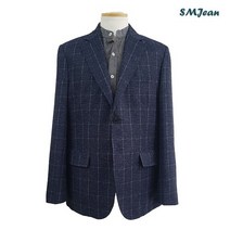 [에스엠진] SMJ622 잔피엘 콤비자켓 남성 정장자켓 남자마이 캐주얼자켓 봄 가을