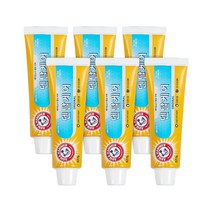 암앤해머 덴탈케어 오리지날 베이킹소다 치약, 127g, 6개
